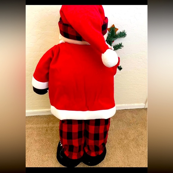 Handmade Santa Claus Plushie. 28” tall